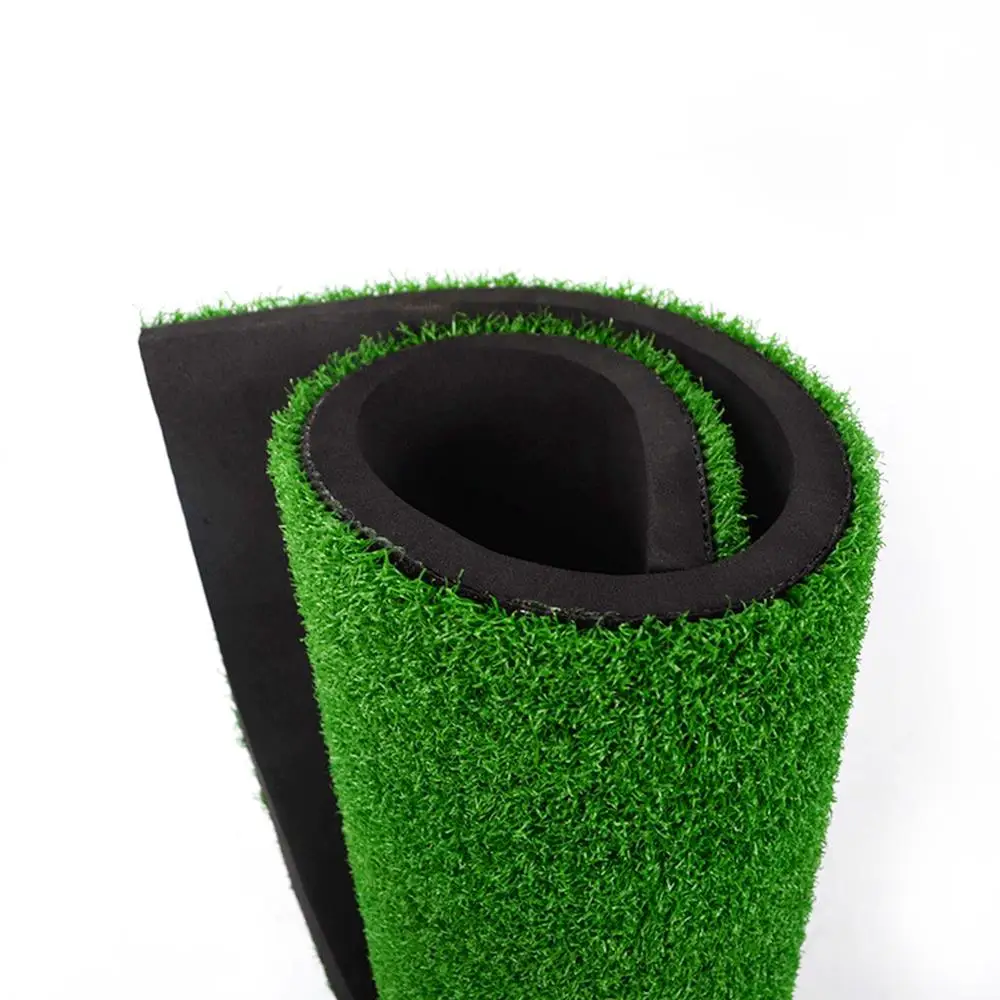 Practice Rubber Pad Golf Mat Artificial Lawn Green Useful Nylon Grass Backyard Hitting Durable Tee Indoor | Спорт и развлечения