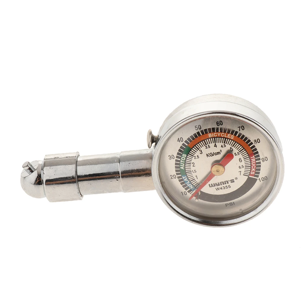 

0-100 PSI Portable Accurate Car Truck Tyre Tire Air Pressure Gauge Dial Meter Tester