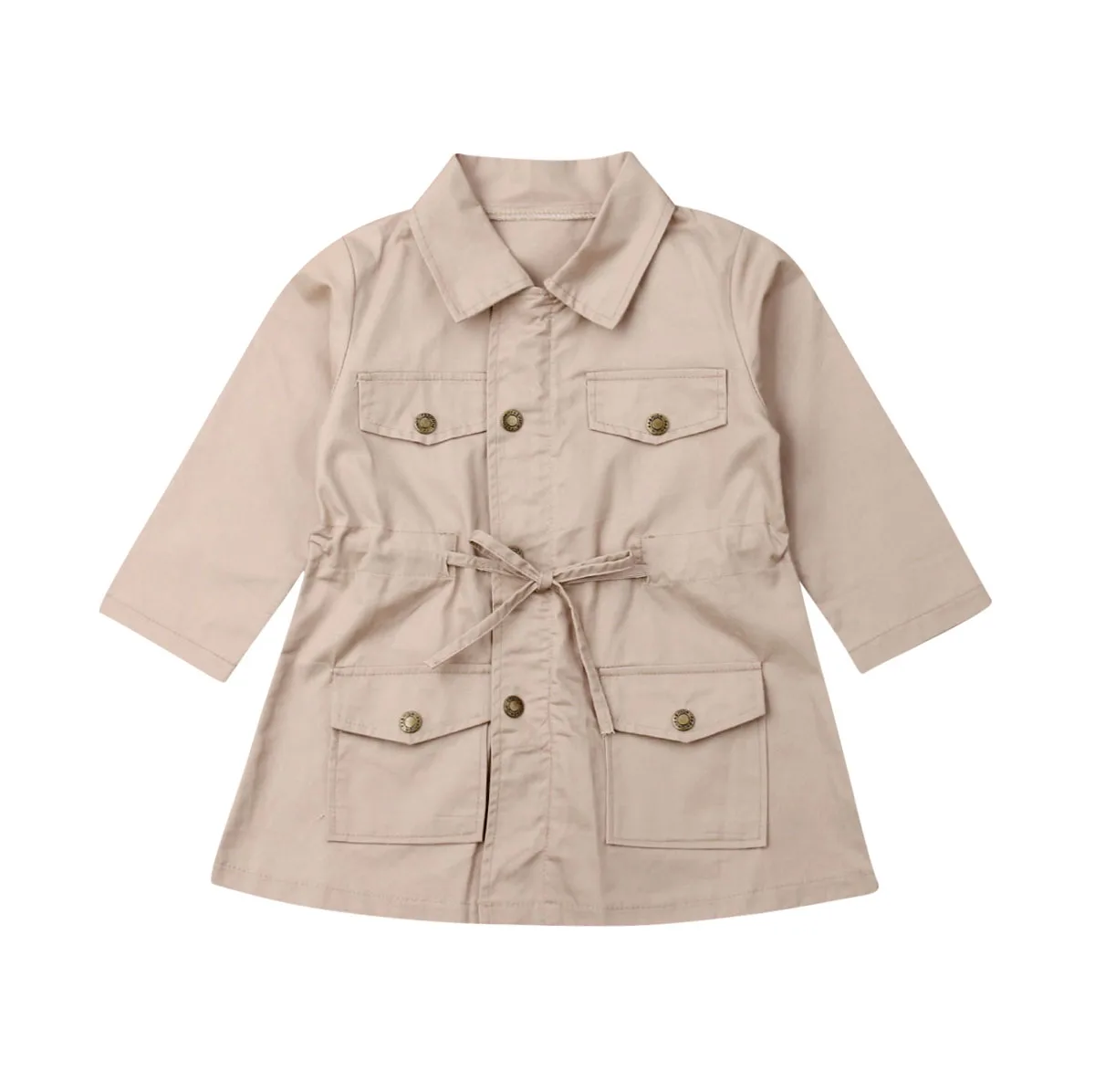 Детский Теплый жакет для мальчиков и девочек Осень зима|Тренч| |