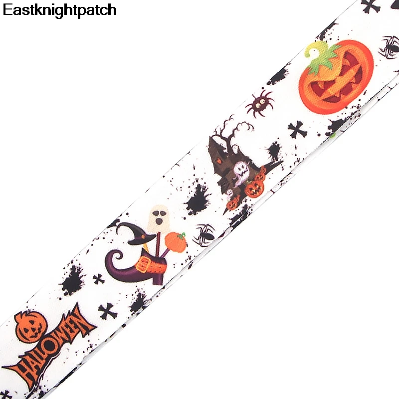 Хэллоуин шаблон Многофункциональный ремешок для мобильного телефона ключ в