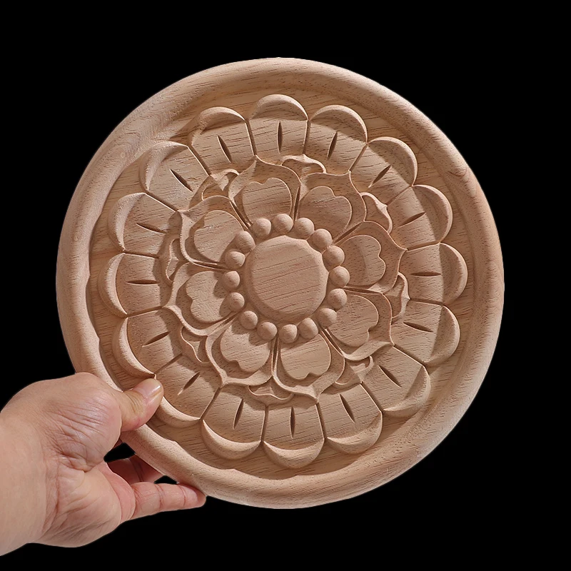 Аппликация Деревянная мебель Украшение деревянная Декаль Неокрашенный накладка