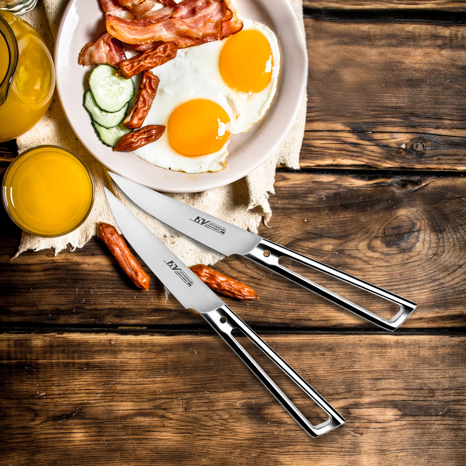 Нож для чистки овощей из высокоуглеродистой Немецкой Нержавеющей Стали 1 4116