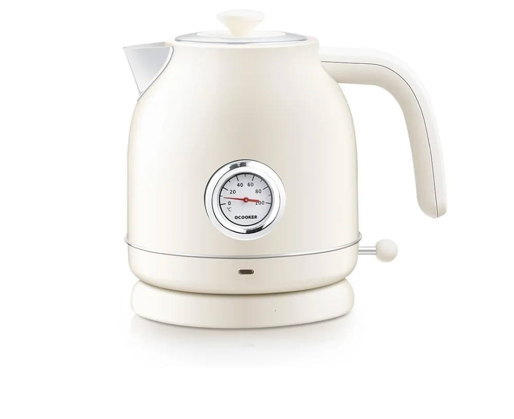 Xiaomi Youpin qcooker Электрический чайник контроль температуры на входе 1.7л большой электрический чайник часы