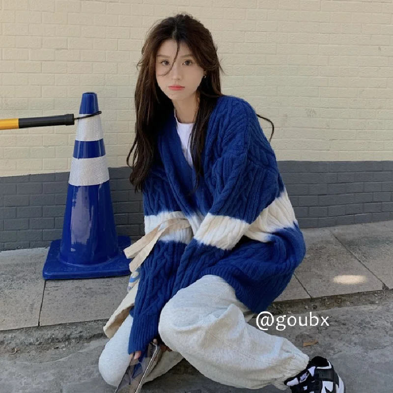 

Осень 2021, зимний свитер, женские топы, вязаный пуловер, женская мягкая теплая толстая верхняя одежда