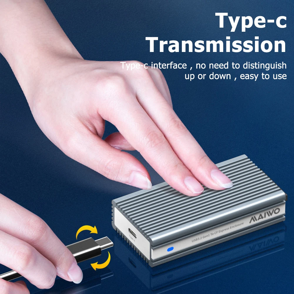 

MAIWO K1685CF CF Express Card Reader Type-C GEN2 Compact Flash Card Adapter