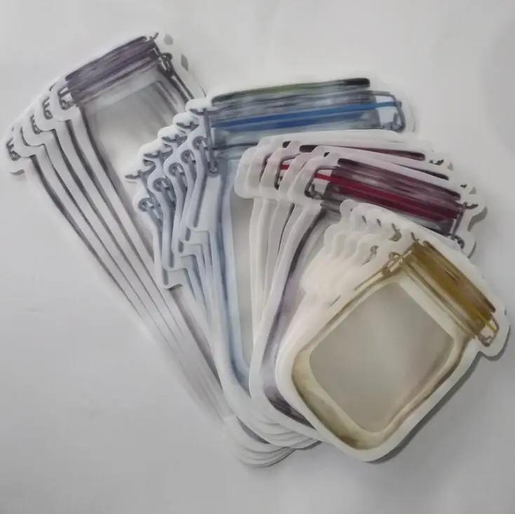 Многоразовые баночки с застежкой-молнией mason многоразовые пластиковые пакеты 20