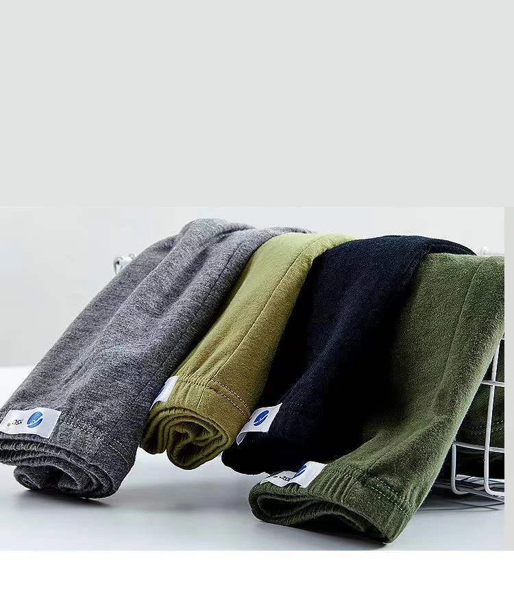 5pcs/lot Men's Underwear Adult Loose Breathable Cotton Underwear High Quality Plus Size Boxer Shorts Random Color Delivery