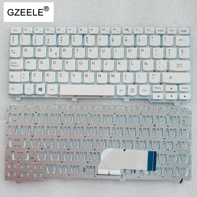 Новая клавиатура SP для ноутбука Lenovo ideapad 100S 100S-11IBY, клавиатура white100S-11