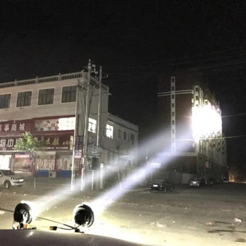 2 шт. 60 Вт точечный луч автомобильная светодиодная фара для внедорожника дикий