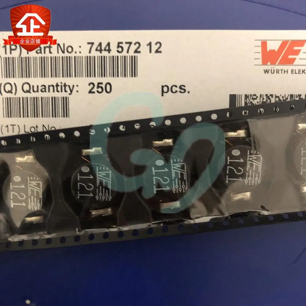 

50 шт. 74457212 SMD Овальный силовой индуктор 22x15x7 10% мкГн A ±