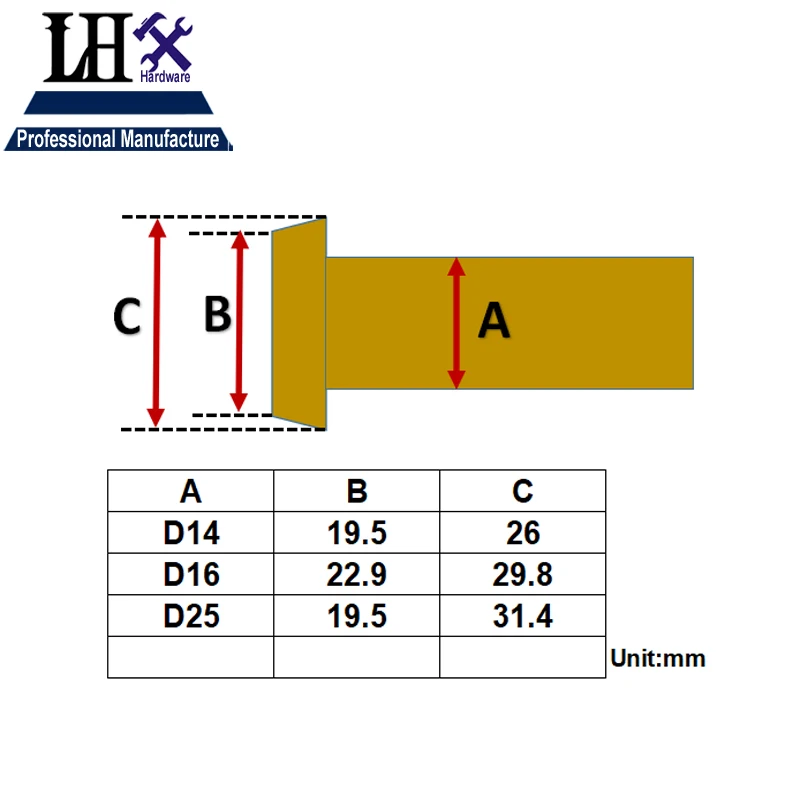 LHX YP294 латунный дверной глазок зрители для домашней безопасности 14-24 мм диаметр 35-110 мм толщина ворота фурнитура DIY i