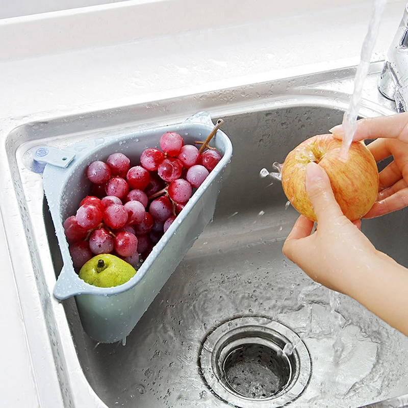 Новый Кухонный Органайзер треугольный держатель для хранения на кухне присоска