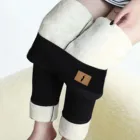 Новинка 2020, модные женские утепленные брюки с принтом, женские утепленные брюки с высокой талией на осень и зиму, женские плотные теплые эластичные качественные брюки