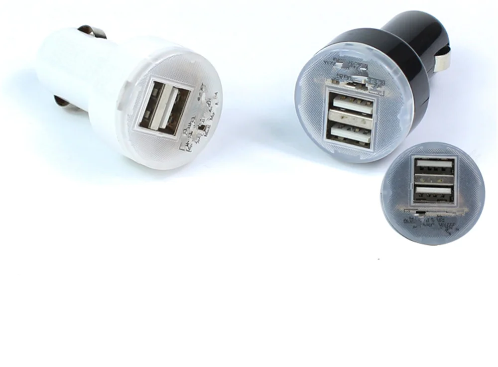 Автомобильное двойное usb зарядное устройство для смартфона планшет