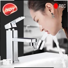 Bathroom Water Saving Swivel Kitchen Bathroom Faucet Tap Adapter Aerator Shower Head Filter Nozzle Connector