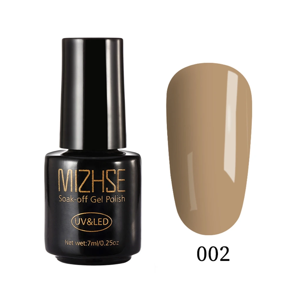 KKM002 MIZHSE Гель-лак для ногтей 7 мл UV Vernis Полупостоянный праймер верхнее покрытие для маникюра xx цветов гелевое покрытие для ногтей гель-арт - Цвет: KKM002