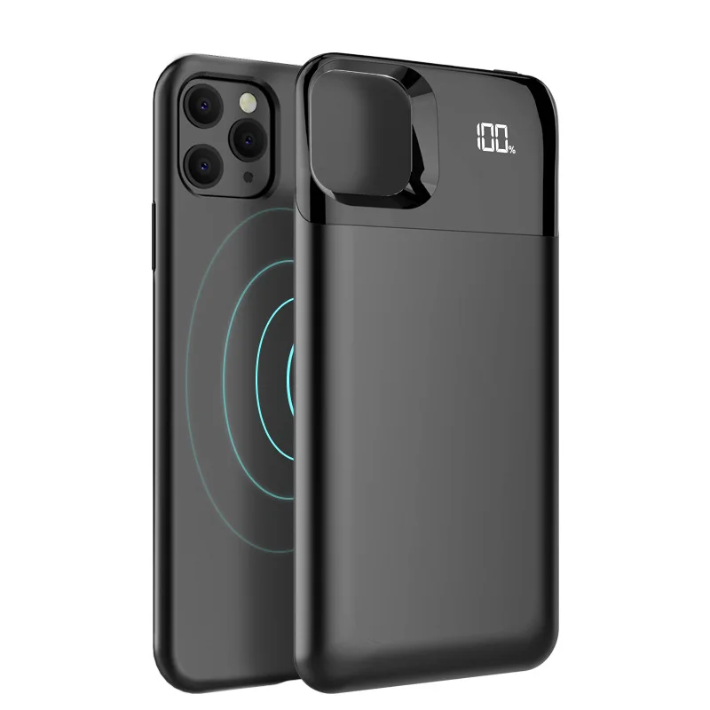 

Battery Charger Case For iPhone 11 11Pro 11ProMAX Battery Case Cover Power Bank Charger Cases Ultra Slim wireless Back Pack