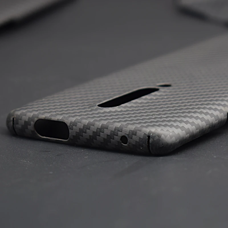 Чехол из углеродного волокна для OnePlus 7 Pro 1 + Oneplus 6 ультратонкий ручной работы |