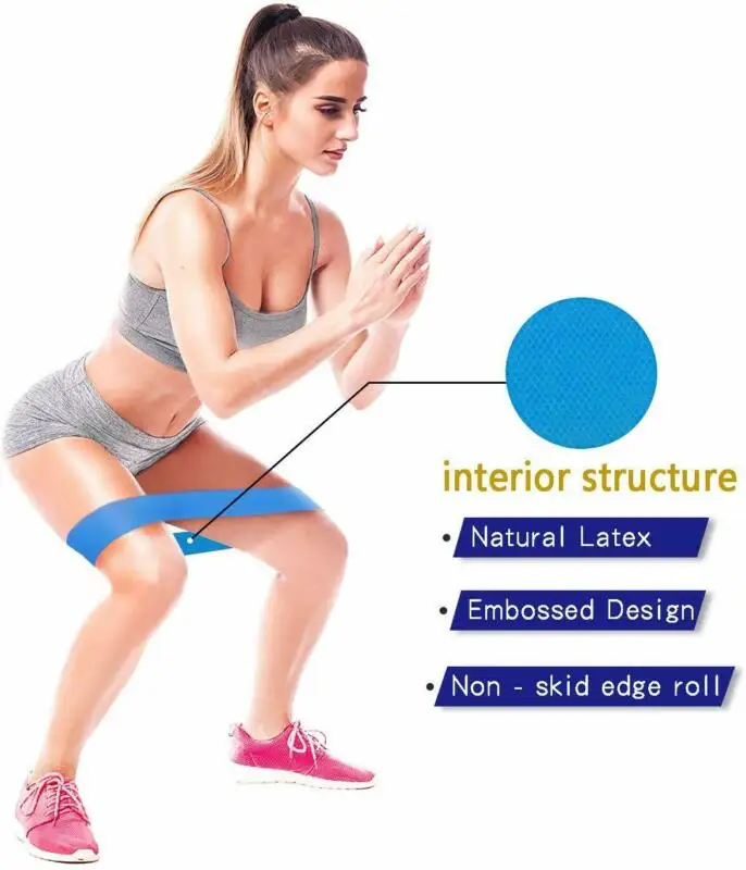 4 шт. эластичные ленты для фитнеса и ралли|Пояса йоги| |