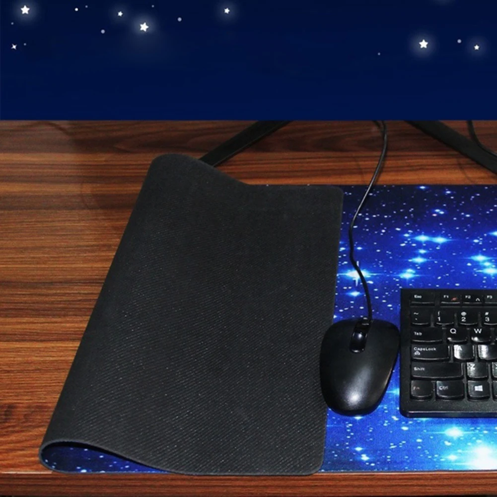 Нескользящий коврик для мыши Galaxy Pattern ноутбука компьютера игр большой