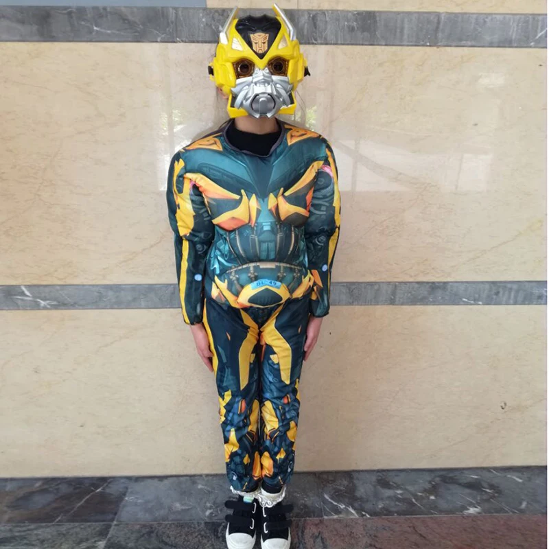 Детские маскарадные костюмы Optimus Prime для мальчиков карнавальный костюм