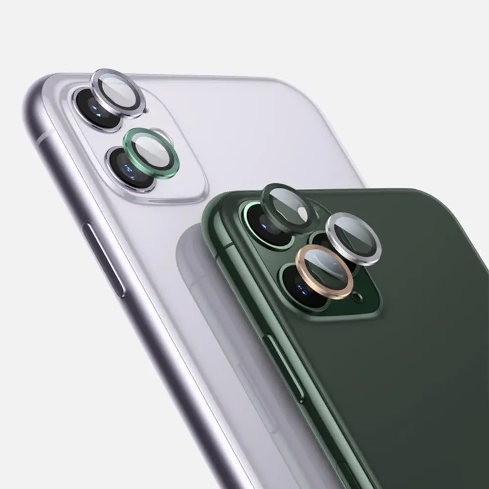

1PC For i Phone 11 Camera Lens Screen Protector Glass Protection For i Back Camera Rear Phone Max Cover Case Pro Ring Case Z5Z3