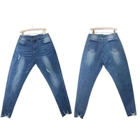 summer slim fit pencil jeans stretch skinny denim pants womens casual regular jeggings trousers