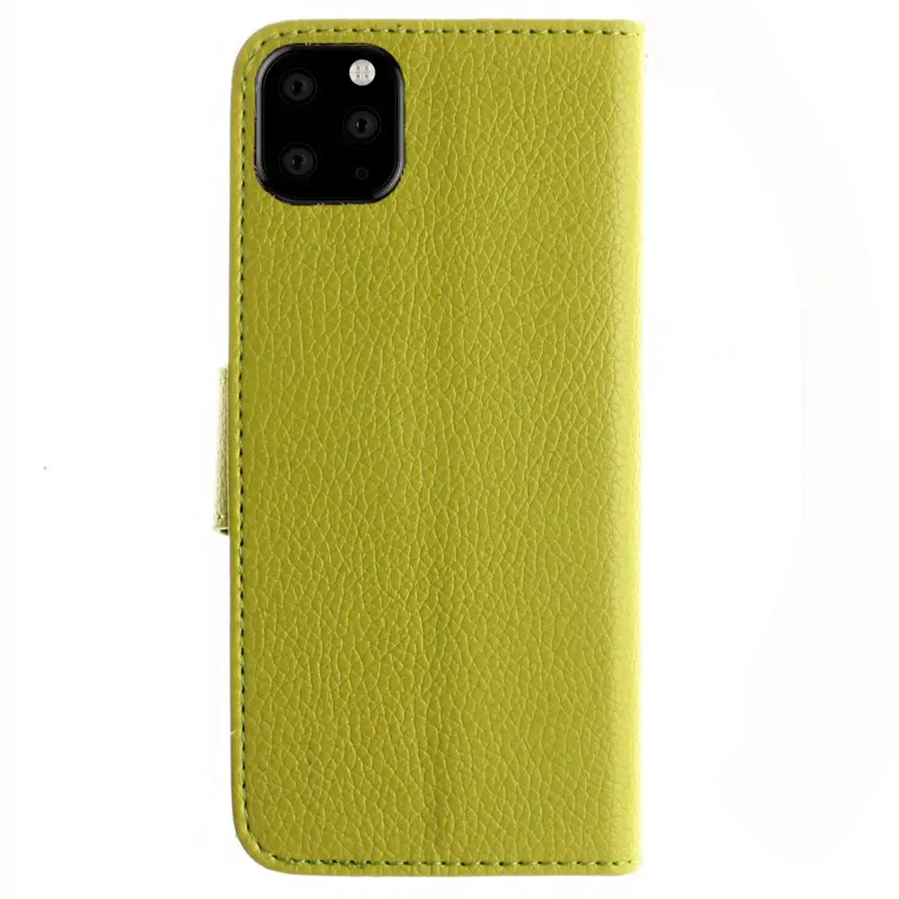 Plain Litchi grain Total package side Thick and Business For iphone 5 6 7 8 X XS XR Iphone 11 leather sheath Phone Case |