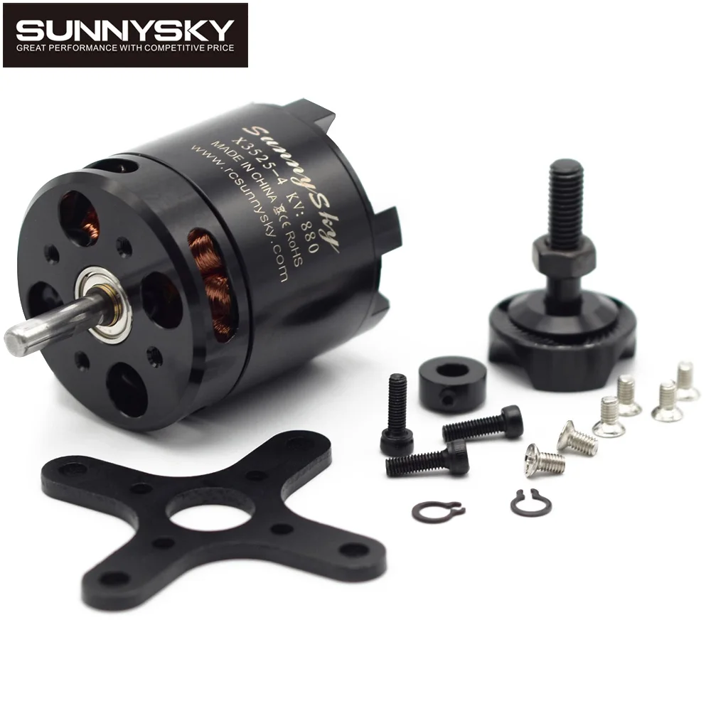 Двигатель RC SunnySky X3525 520KV/720KV/880KV X series бесщеточный двигатель для FPV мультикоптера