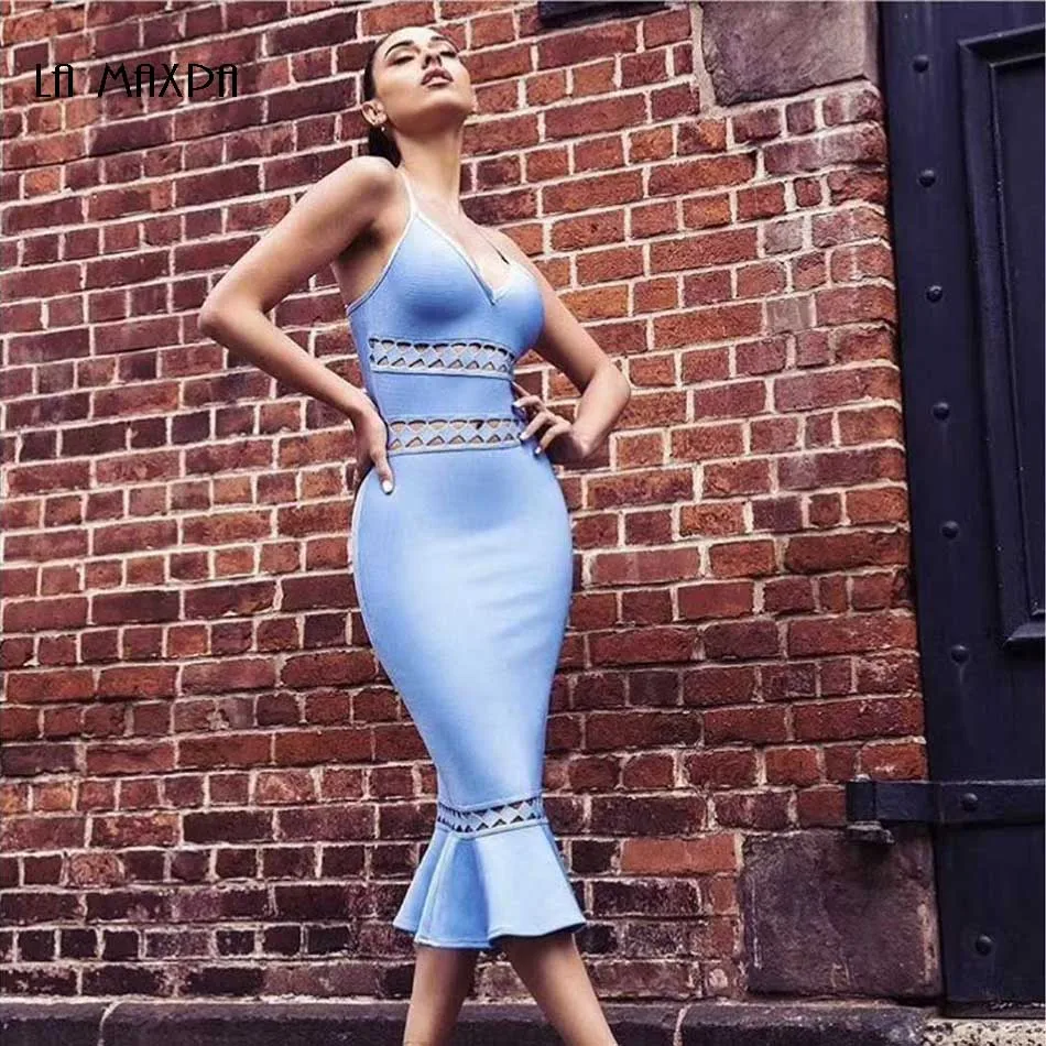 Новинка 2020 высокое качество голубое белое желтое сексуальное без рукавов длиной