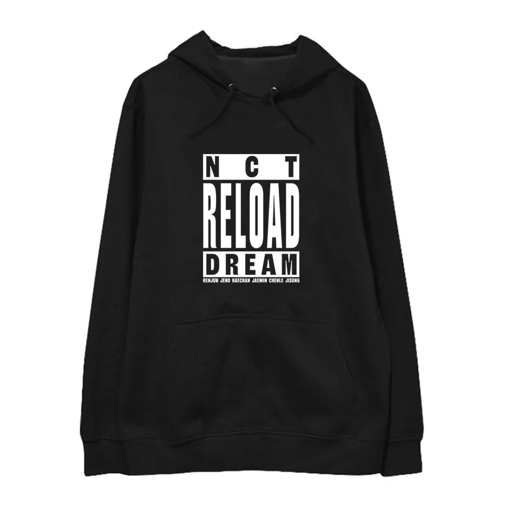 Корейский модный новый свитшот с капюшоном в стиле K-POP NCT DREAM перезагрузкой
