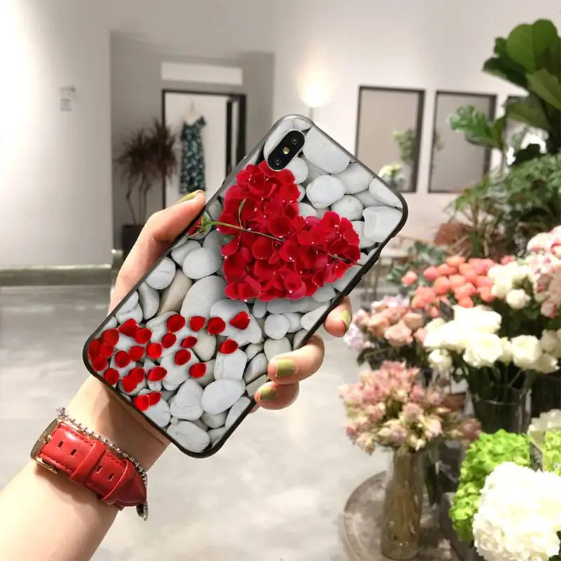 penghuwan love soft silicone tpu phone cover for iphone 11 pro xs max 8 7 6 6s plus x 5s se xr case free global shipping