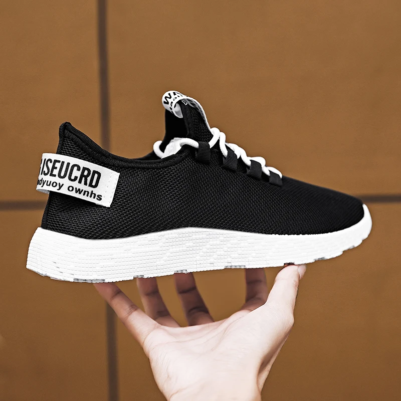 

Fashion Men Sneakers Mesh Casual Shoes Lac-up Mens Shoes Lightweight Vulcanize Shoes Walking Sneakers shoes for men