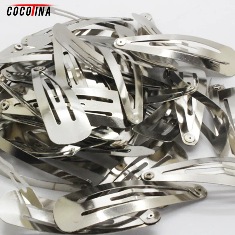 

50pcs 3-9cm 30mm BB clip headdress materials clips hair drop accessories essential springboard hair water accessories