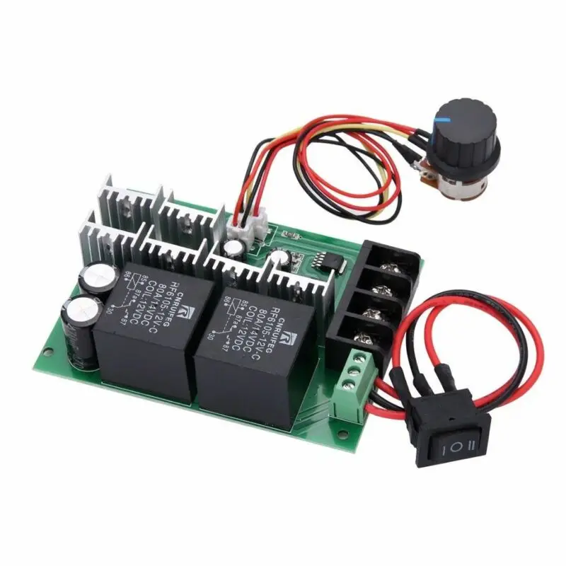 

60A Electric Motor Speed Controller Regulator Dimmer Power Reversible Control