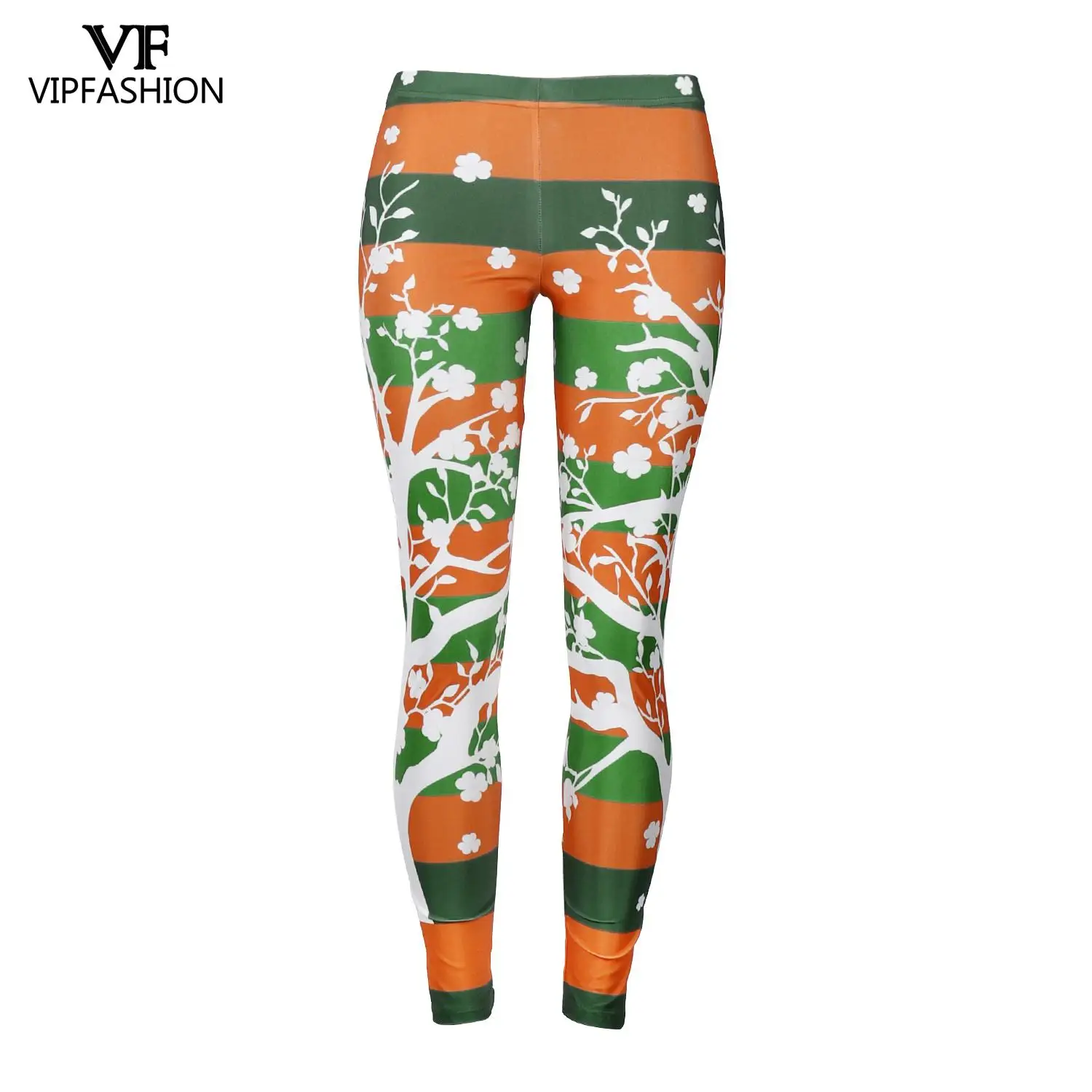 Леггинсы женские эластичные на День Св. Патрика с зеленым принтом удачу NADANBAO