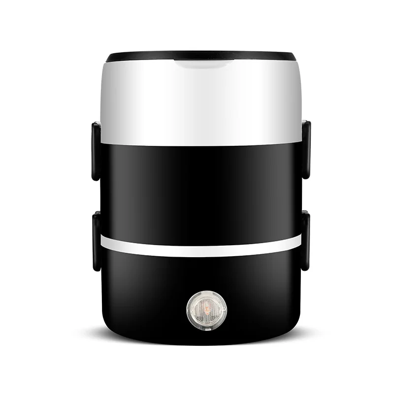 2 3 Слои Нержавеющая сталь электрическое отопление Коробки для обедов 1.3L 2L