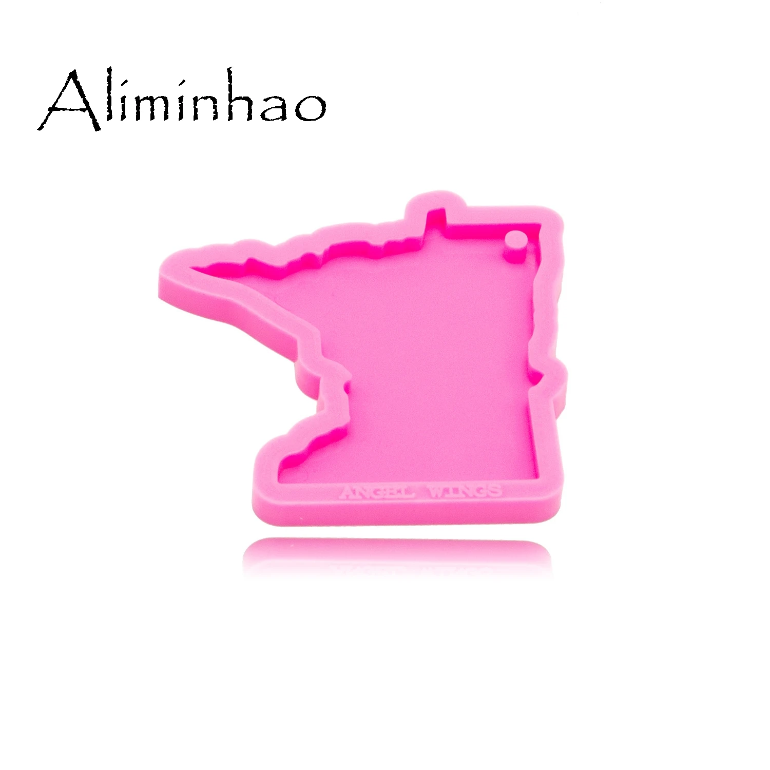 DY0227 Shiny us Minnesota state mold Silicone Molds DIY epoxy mould silicon Resin Crafting molds keychains Moulds | Дом и сад
