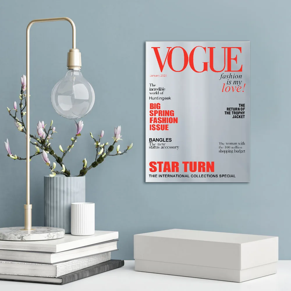 Мужской Год Обложка для журналов модель Новинка настенное зеркало Vogue