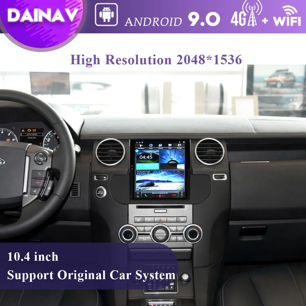 

Android Car Radio GPS Navigation 2din for-Land Rover Discovery 4 LR4 2009-2016 Car stereo auto audio video Multimedia DVD Player