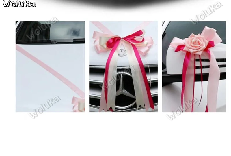 Украшение для автомобиля свадебный автомобиль набор украшений передней части