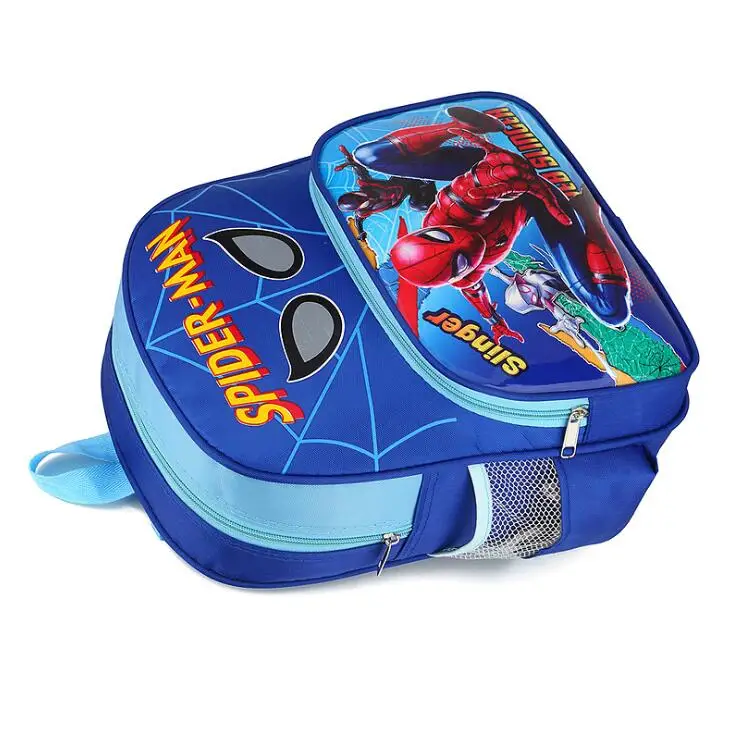 Детские школьные ранцы Disney для мальчиков школьный рюкзак с человеком-пауком |