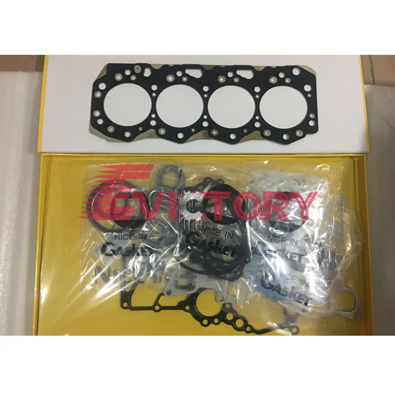 4JJ1 поршневое кольцо + комплект головки цилиндра подшипник двигателя для Isuzu D MAX| |