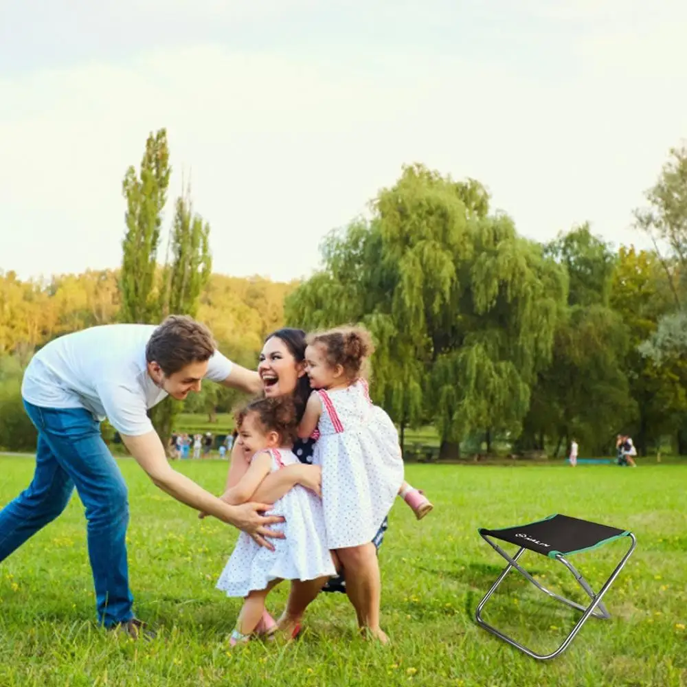 

Home Train Folding stool Chair Outdoor Camping Fishing Picnic Beach BBQ Stools Kids holding stool camping Mini Seat c50