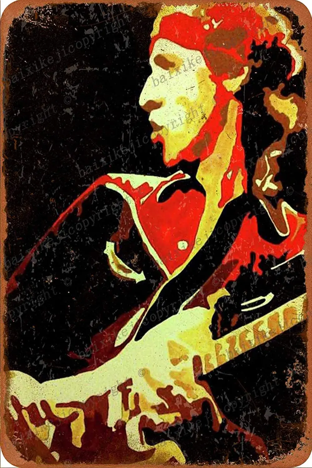 

MARK KNOPFLER poster Tin Sign Vintage Metal Sign Poster Home Wall Decor Cafe Bar Pub Club Gift