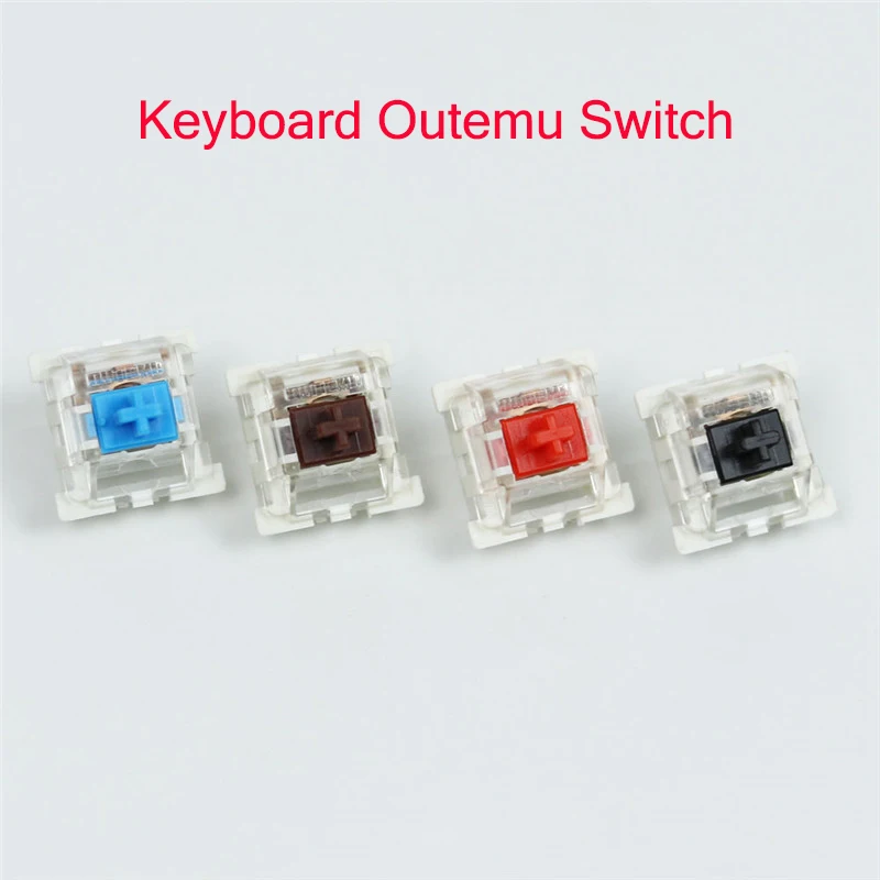 

Outemu CIY Switch Mechanical Keyboard 3Pin Blue Brown Black Red Mx Switches Linear Tactile Silent RGB Custom Gamer Axis Shaft