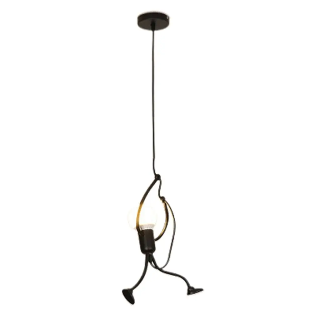 Люстра Железный маленький человек из мультфильма кукольная люстра качели