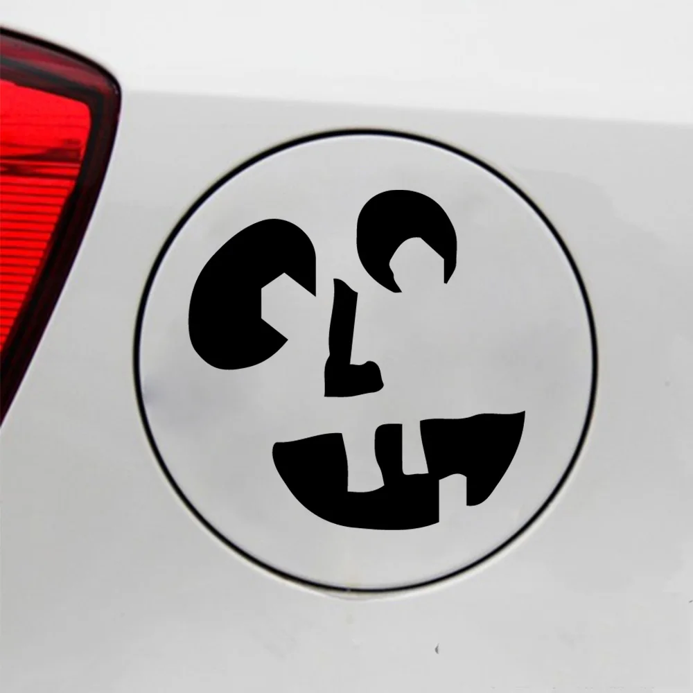 

All Saints' Day pumpkin A face Creative Spoof Car Sticker Vinyl Car Sticker 3D Car Styling
