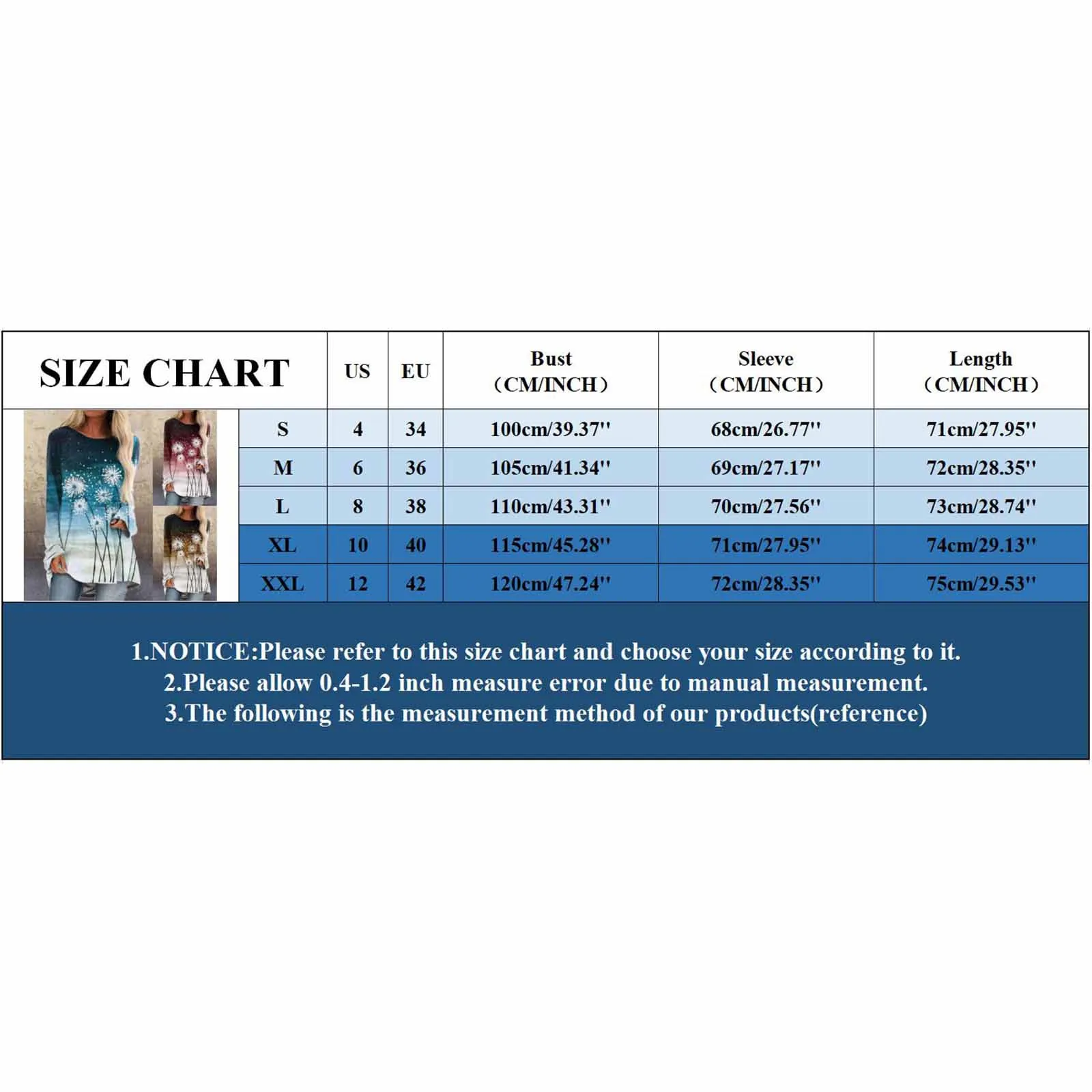 

Plus Size t shirt for women dope style Long Sleeve Print O-Neck Tops Tee T-Shirt camisetas de manga larga mujer talla grande#30