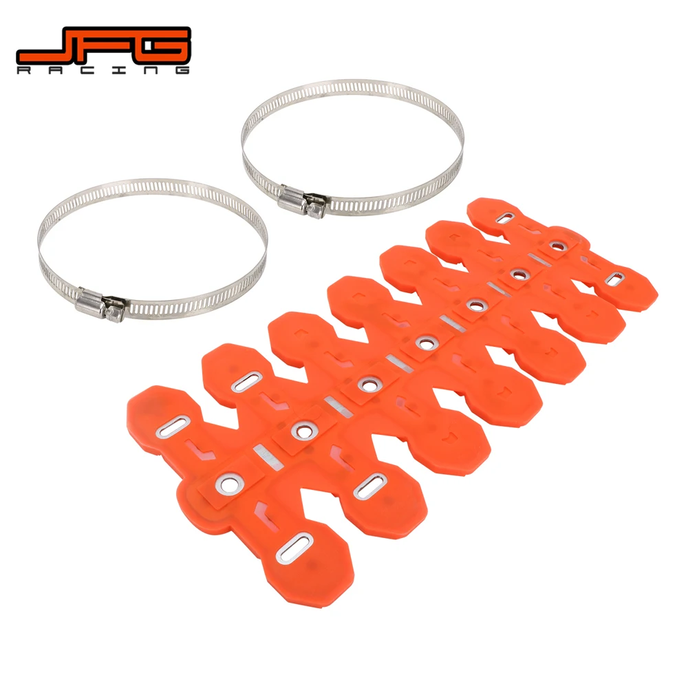 Защита выхлопной трубы мотоцикла глушитель Защитная крышка тепловой экран для KTM